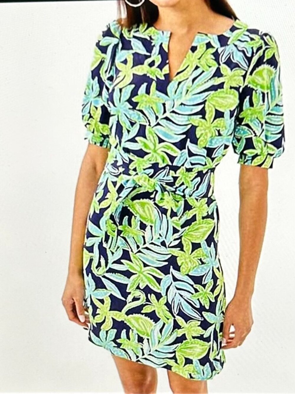 Lilly Pulitzer Olivine Women's Size 6 Sapphire Pool Tropical Tango Dress NWT